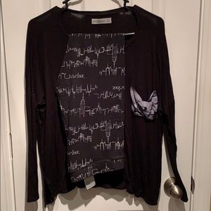 Abercrombie NY loose top with matching leggings